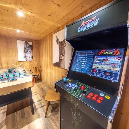 Les Marmottes, 10 A 20p Avec Bb-foot, Billard, Bar 샬레 *